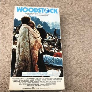 Woodstock 1969 VCR Concert (New)